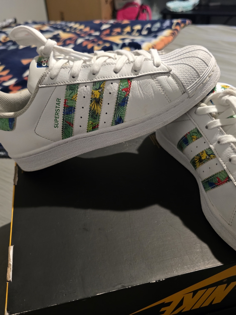 Adidas Superstar Hawaii Aloha Trainers BY2274 SIZE 5.5 Men's 6.5 Women’s